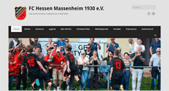Desktop Screenshot of fch-massenheim.de